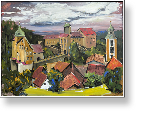 Heeselicht Pleinair 2
Hohnstein
Acryl/Leinwand
75 x 100 cm, 2024