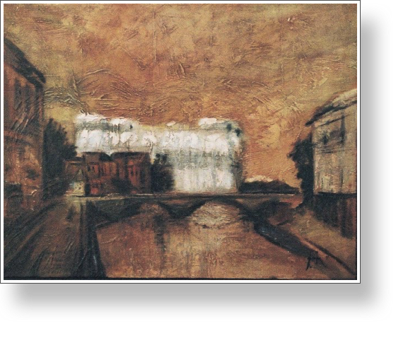 Gelandet
Öl/Leinwand
50 x 70 cm, 1996